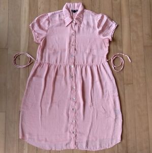 MSK Pink babydoll dress